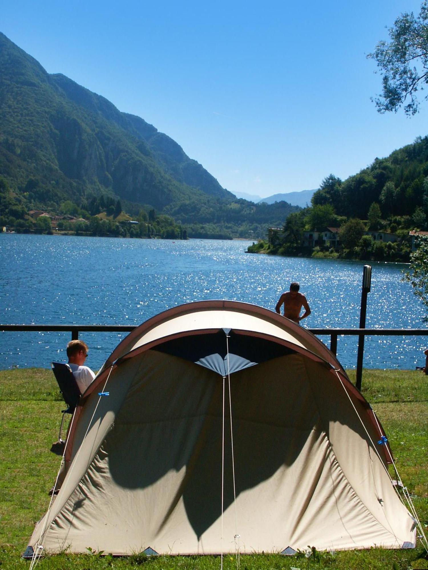 Camping Al Lago Ledro Pieve Di Ledro Esterno foto